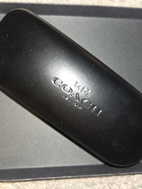 COACH Black Eyewear Case